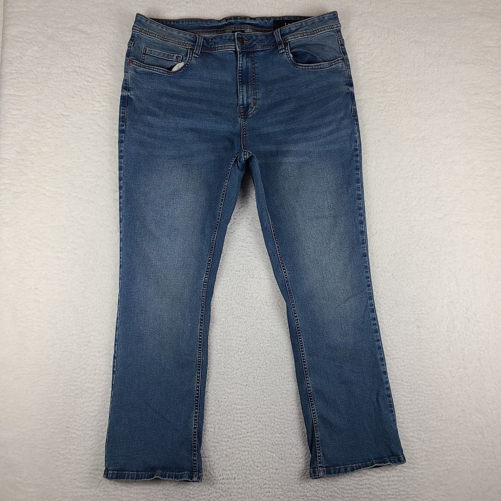 The Perfect NYC‎ Jeans Mens 38x30 Blue Boot Cut Medium Wash TPJ Denim